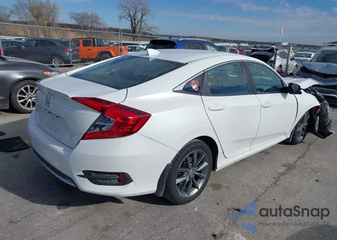 2019 Honda Civic Ex-L z USA, uszkodzony, nr VIN 19XFC1F73KE019227